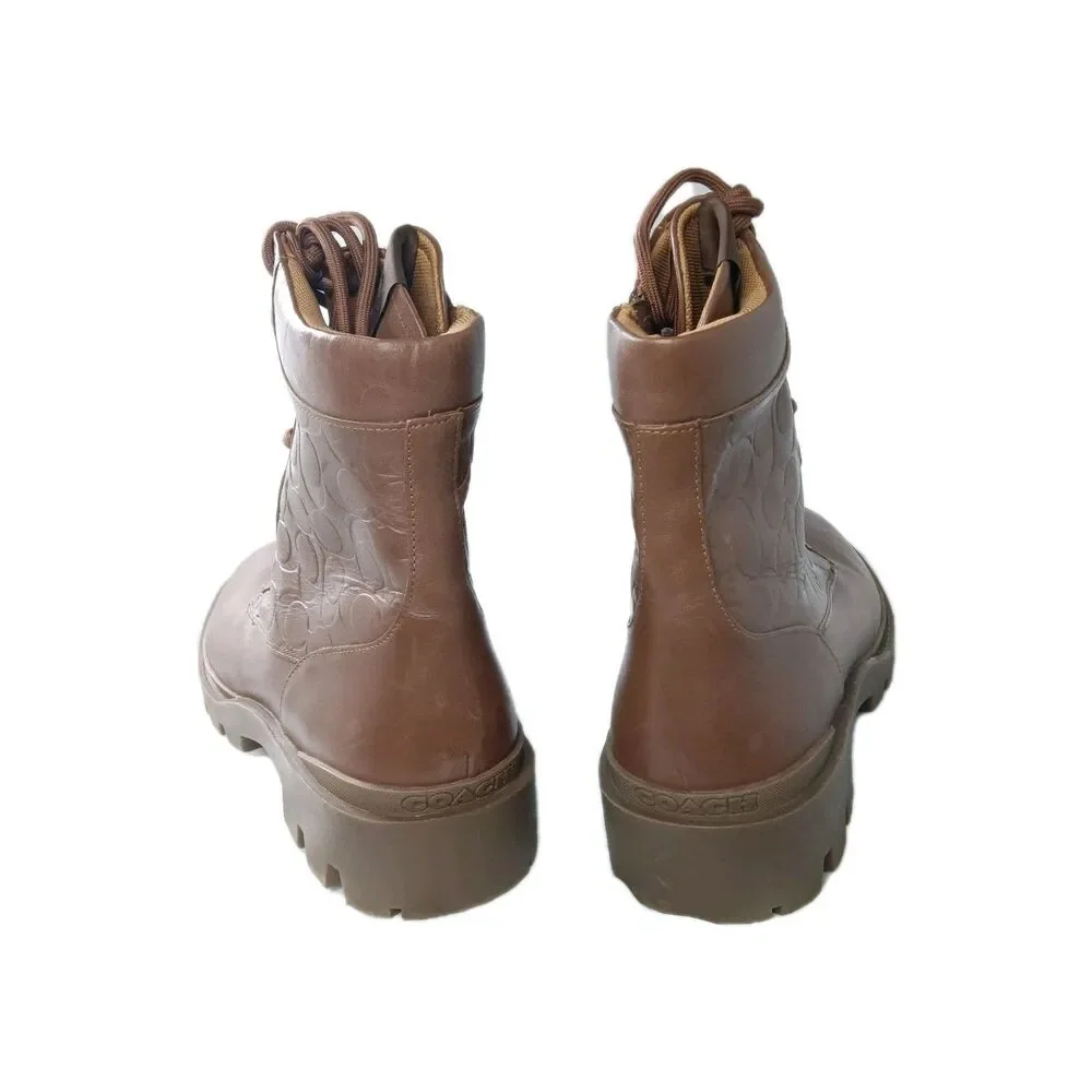 Coach Citysole Boot Men's Size 13 D Combat Style Brown CC748